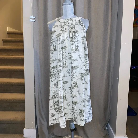 Linen dress and sweater set - Picture 3 of 8